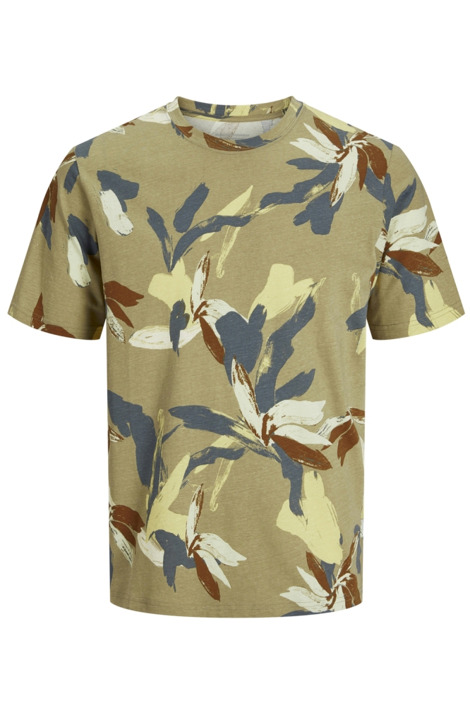 JORVARENNA AOP TEE SS CREW NECK 12273642 SILVER SAGE/AOP